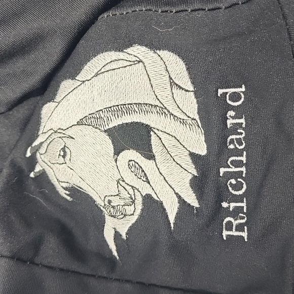 Equestrian Richard Helmet Cover - Picture 2 of 3